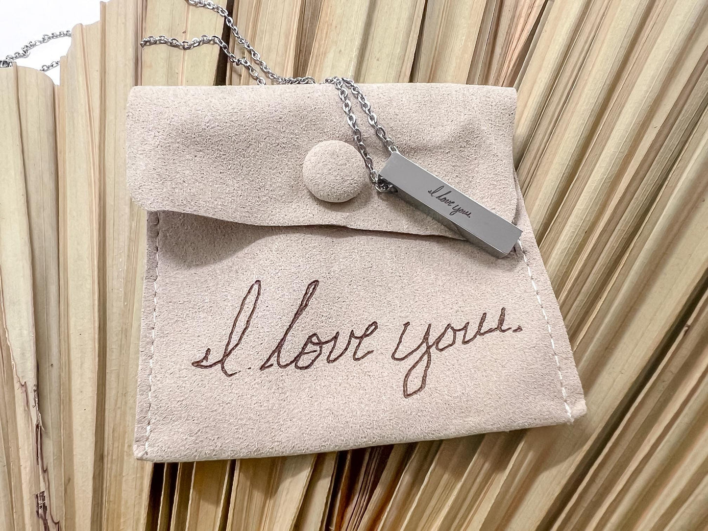 Personalized Cremation Urn Necklace, bar urn necklace, memorial necklace, custom heart urn necklace, ashes jewelry, engraved handwriting