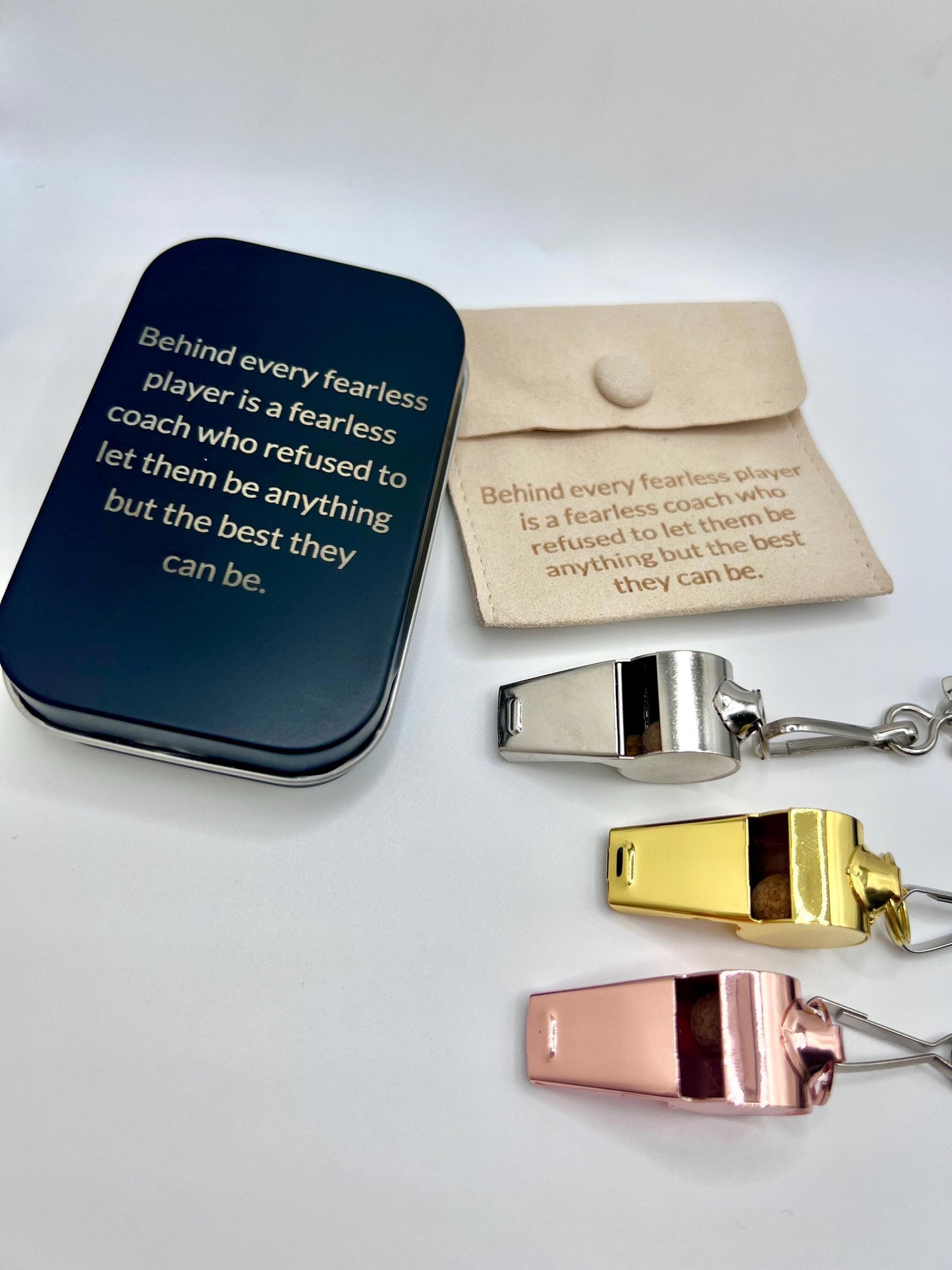 Personalized whistle, gold whistle, engraved whistle, coach whistle, coach gift, football coach gift, coach gift ideas, bag or box included