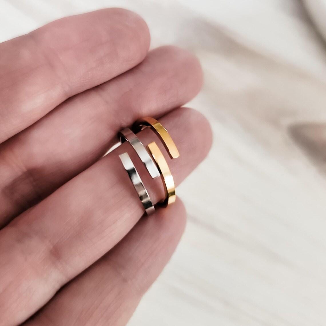 Engraved baptism ring, Christian ring, saved ring, Baptism gift, engraved baptism gift