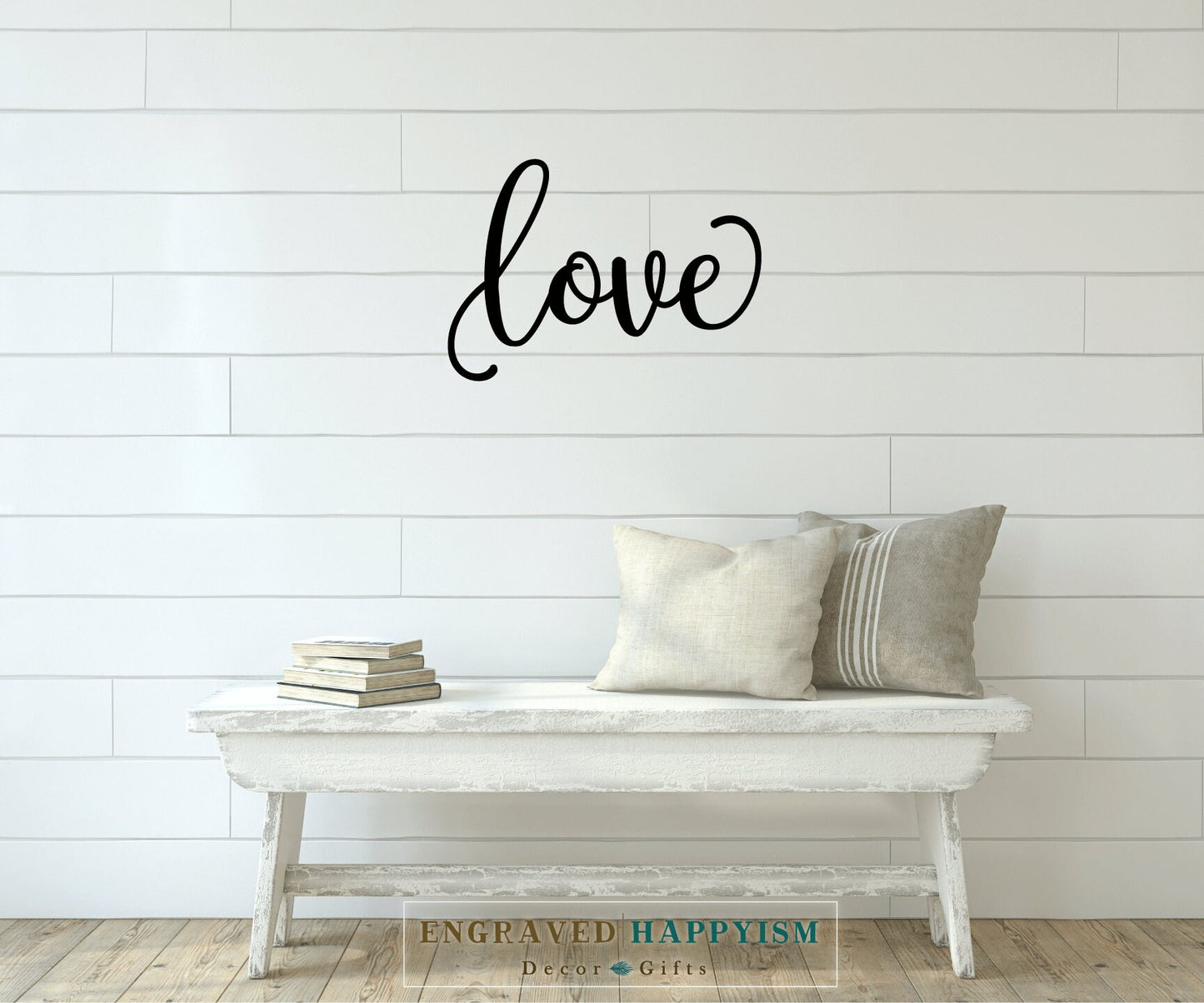 Love sign, love wood sign, inspiration decor, pretty decor, Blessed wooden sign, decor inspo, faith home sign, custom cut