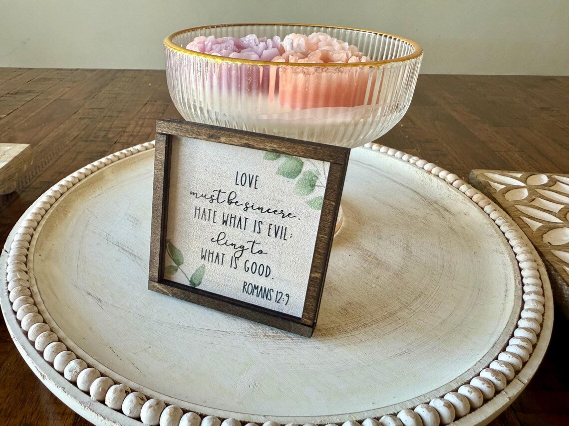 Farmhouse frame style scripture refrigerator magnets, scripture, Christian gift, Scripture magnets