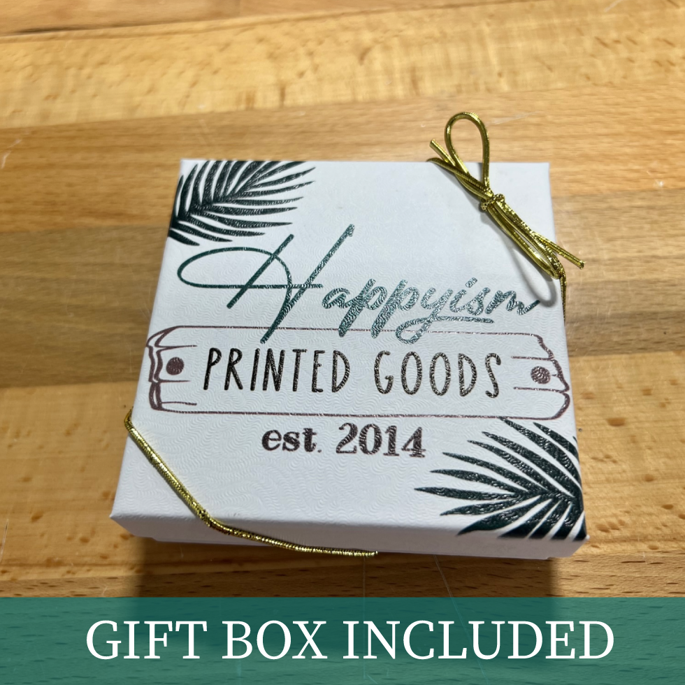 Christmas ornament - Our first Christmas as a family of three - Design #102