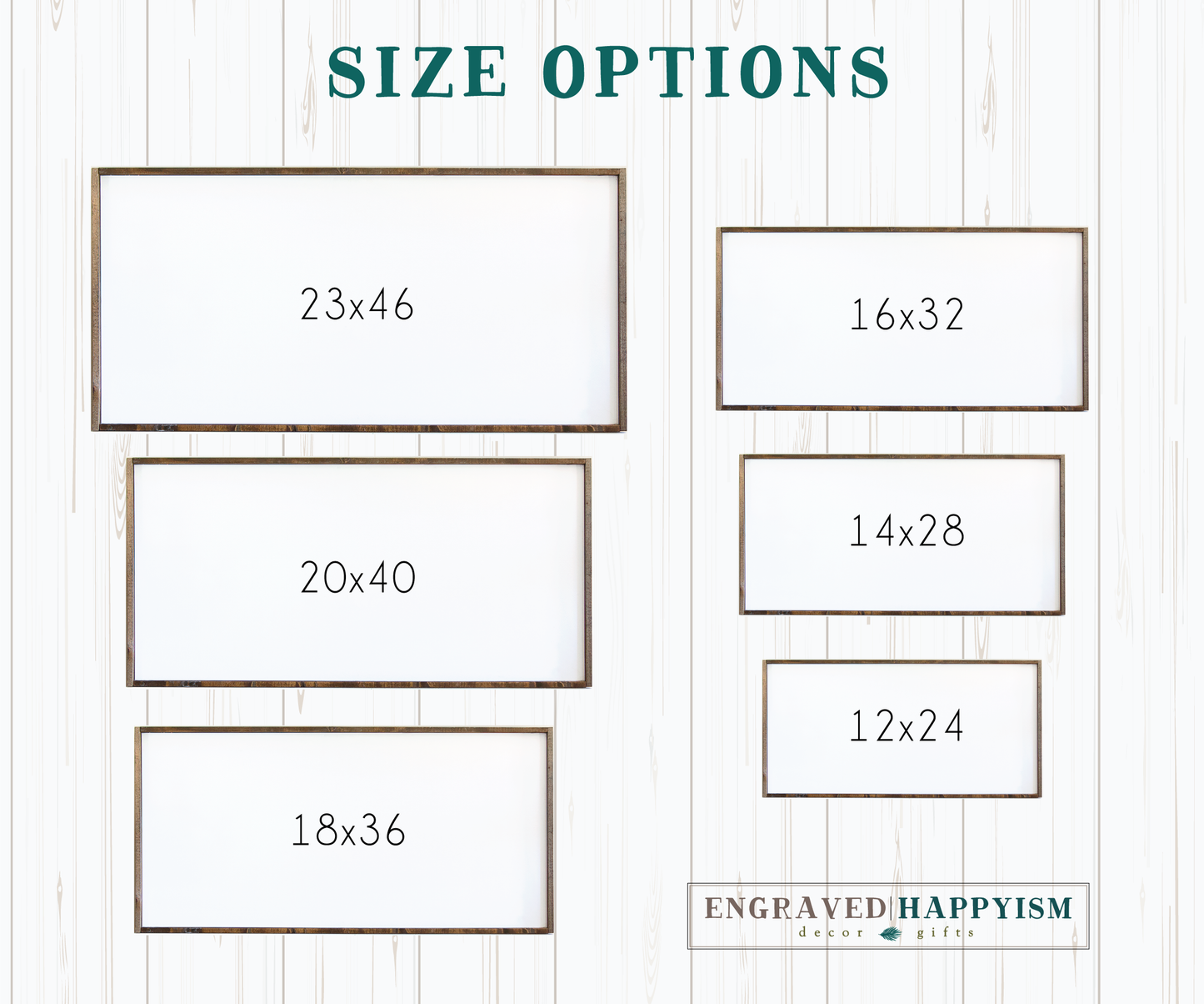 Inspiration farmhouse sign - Every moment has something to offer. Make them count.