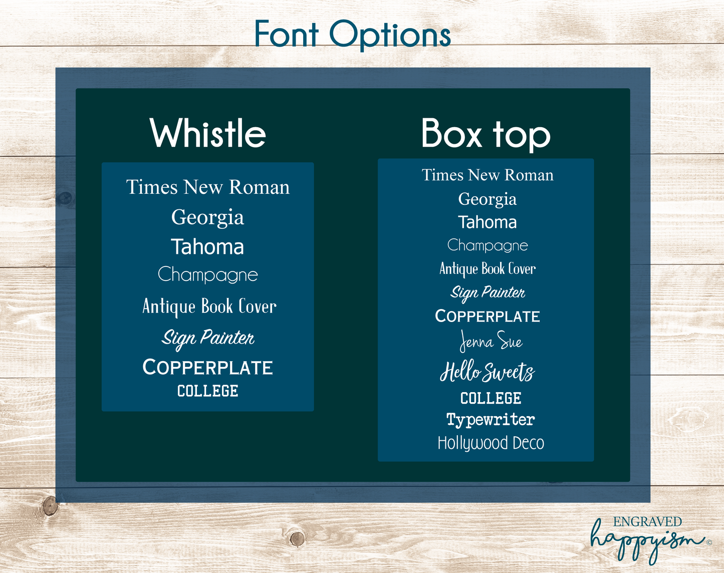 Engraved Coach Whistle - Happyism, Inc. Engraving