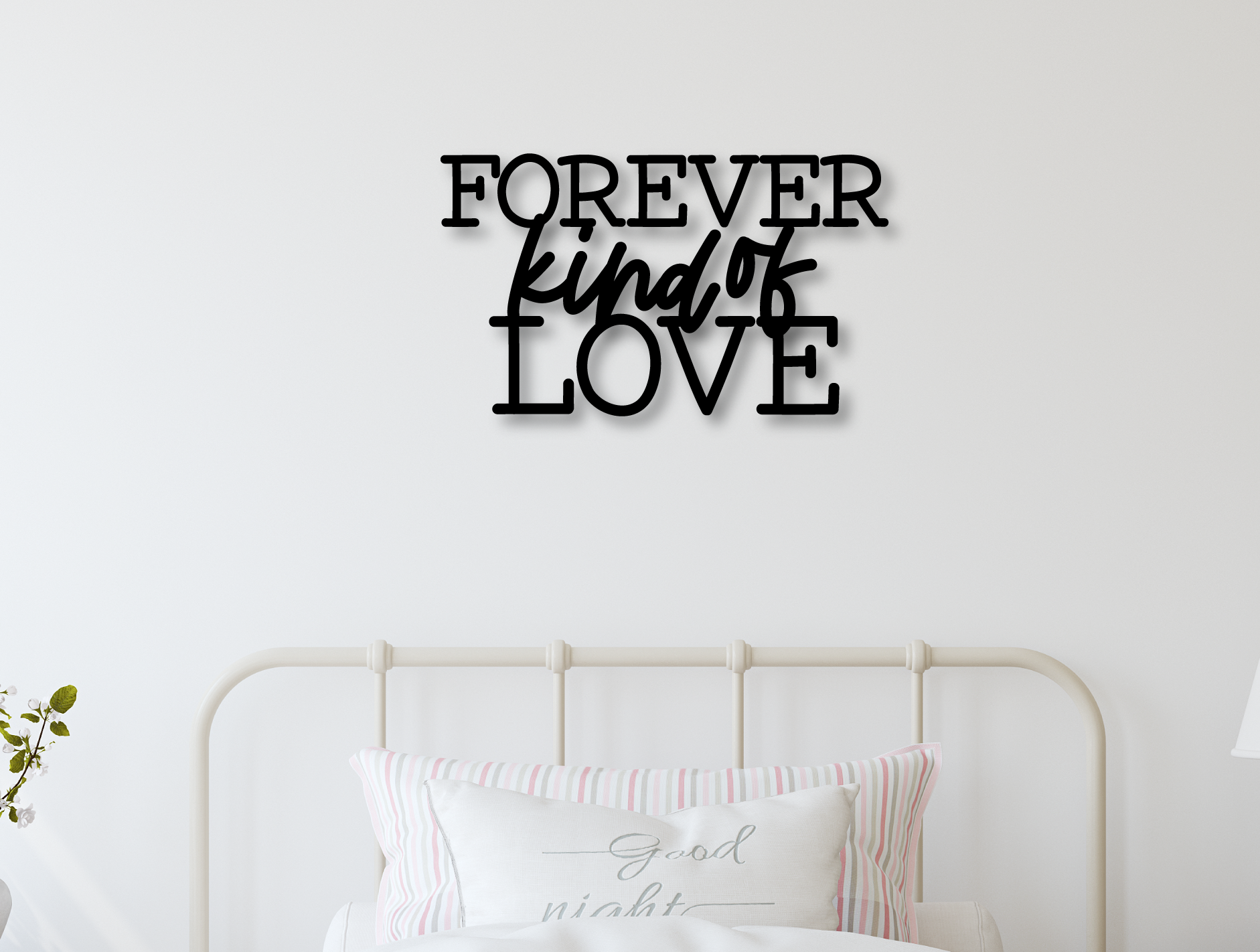 Forever Kind of Love Sign - Happyism, Inc. Engraving