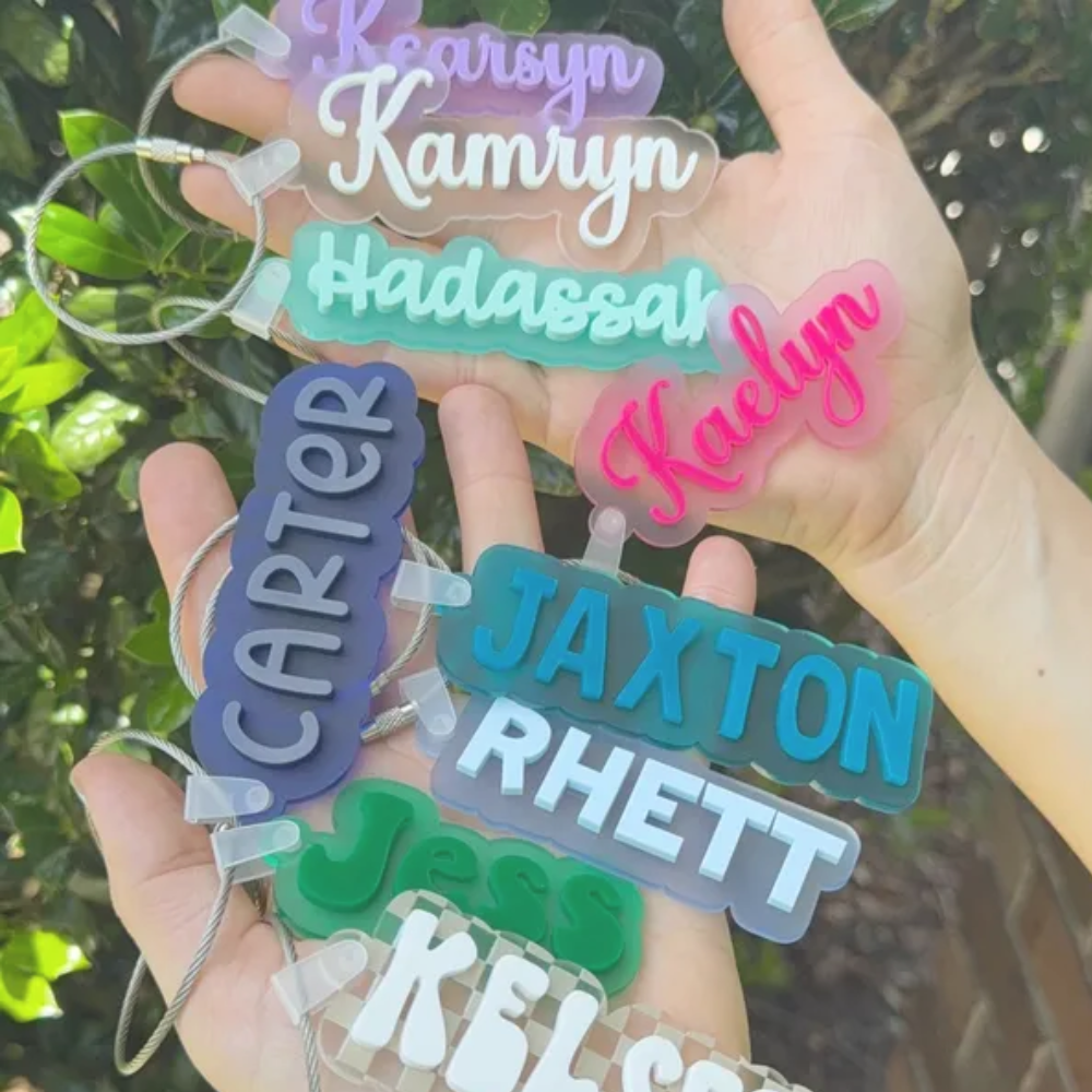 Bag tags & keychains