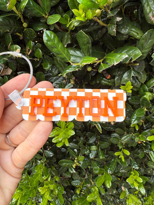 vols volunteers bag tag gift name tag