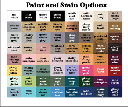 Custom Wooden Family Name Sign – 3D Layered Birch Wood | Multiple Sizes & Colors