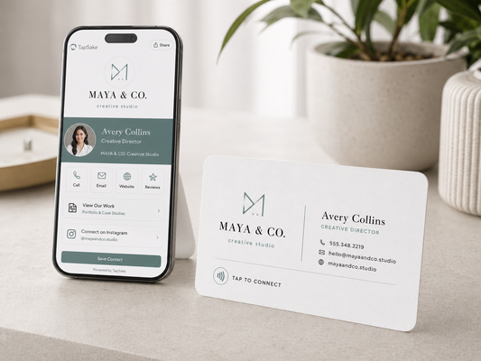 TapSake™ Business Profile NFC Card