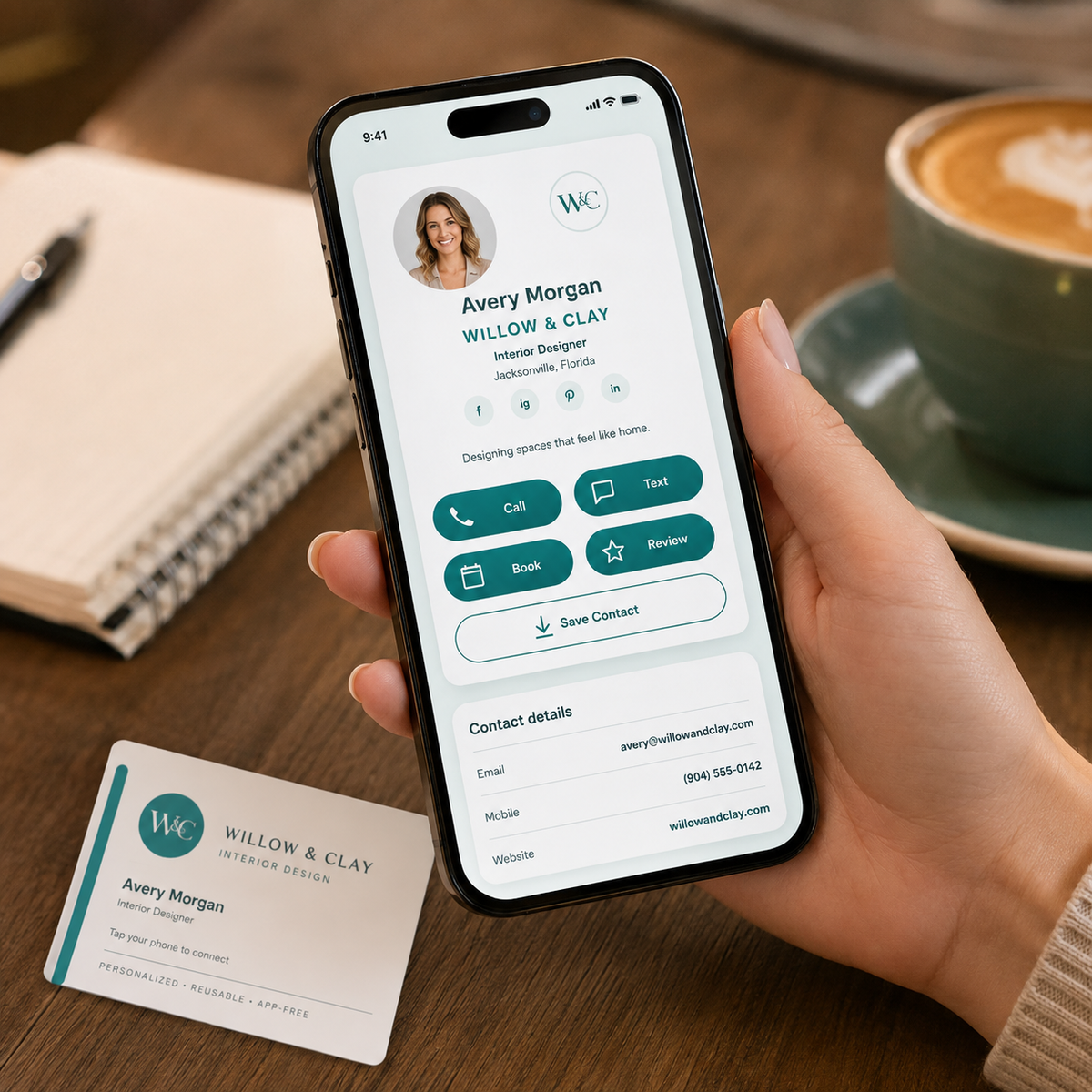 TapSake™ Smart Business Card