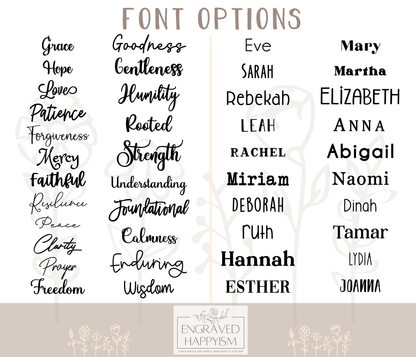 Personalized Mama bear cutout bar necklace