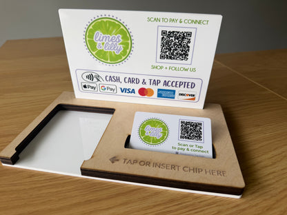 TapSake™ Business Connect NFC Business Card - Market Vendor Business Card