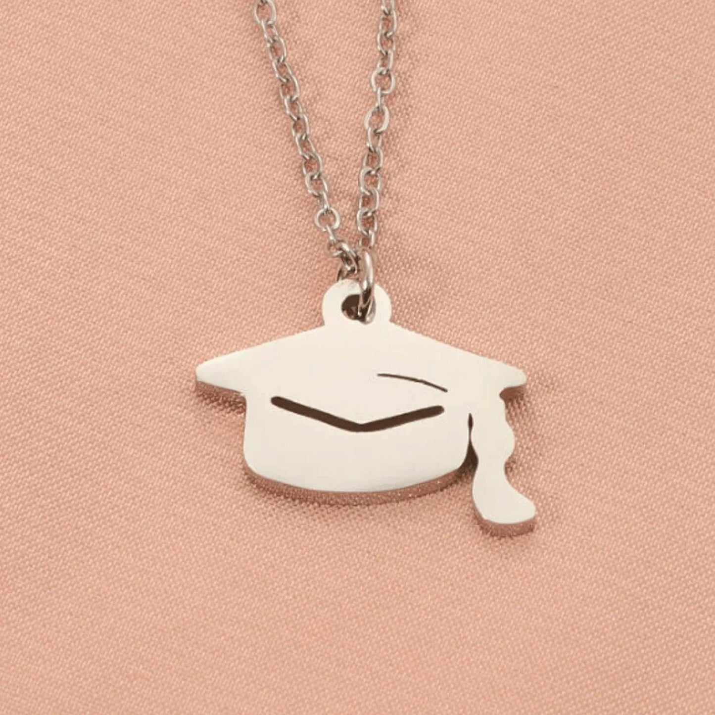 Personalized graduation necklace, grad name necklace, graduation cap necklace, 2025 graduate gift, 2025 graduation necklace, senior gift