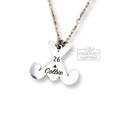 Personalized hockey necklace, engraved field hockey necklace, hockey gift, hockey jewelry, Sport Hockey  Goalie, hockey player gift