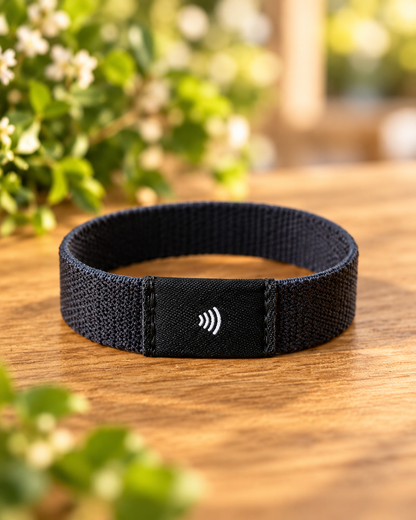 TapSake™ Business Connect Black NFC Bracelet