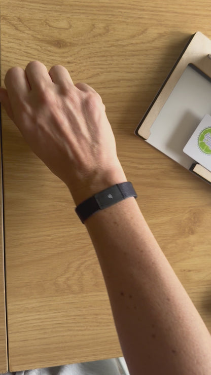 TapSake™ Business Connect Black NFC Bracelet