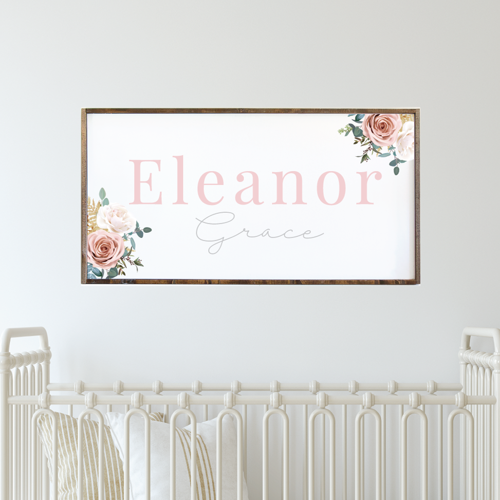 Nursery Name Signs – Happyism, Inc.