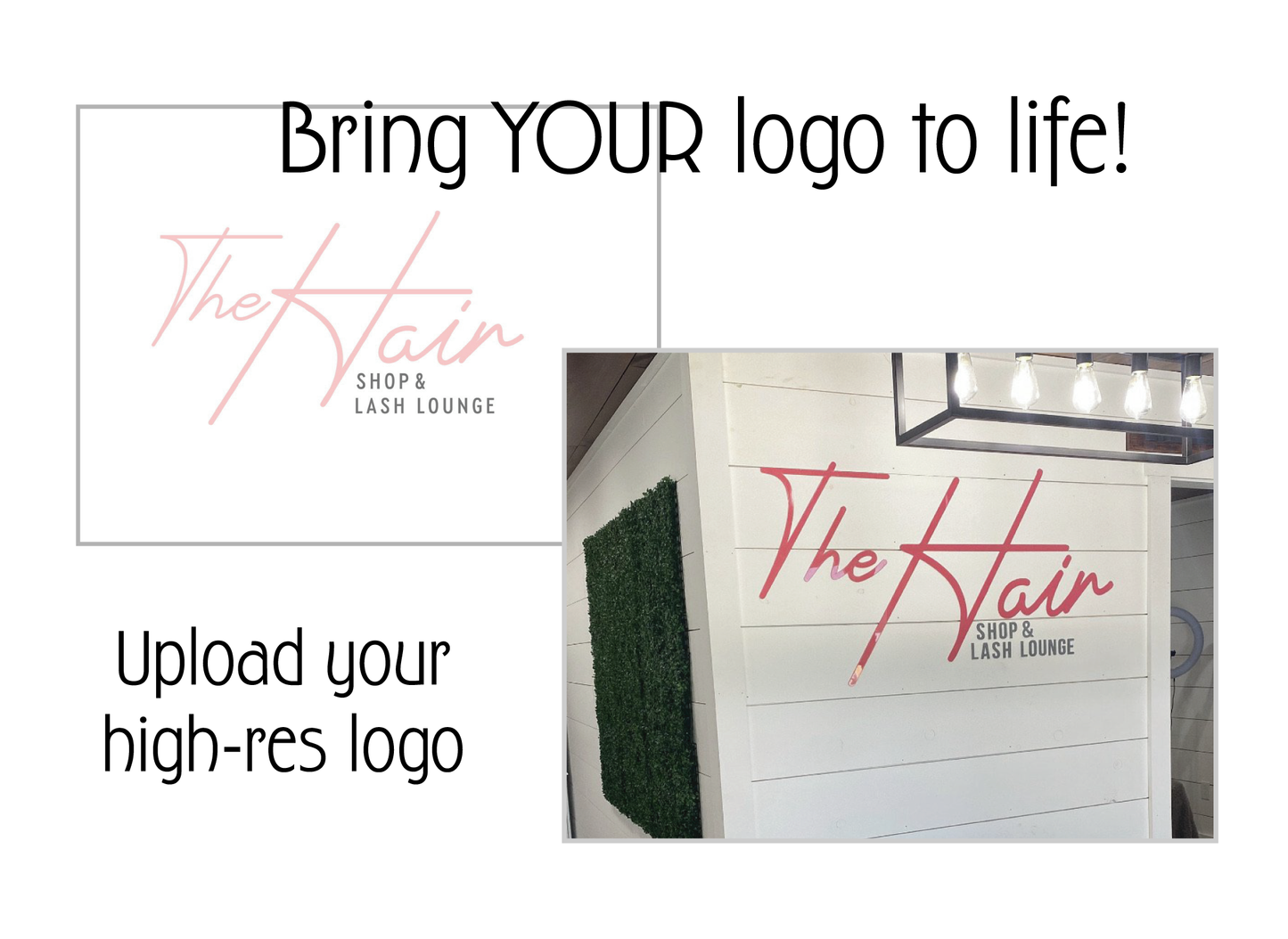Your Business Logo Replicated - Solid Acrylic