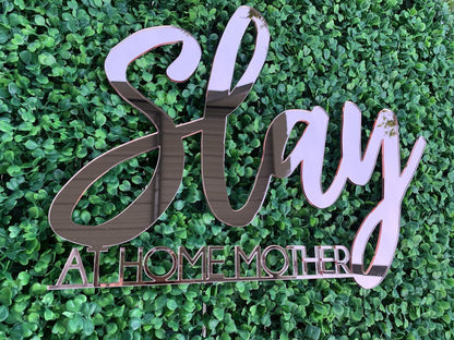 Your Business Logo Replicated - Mirrored Acrylic