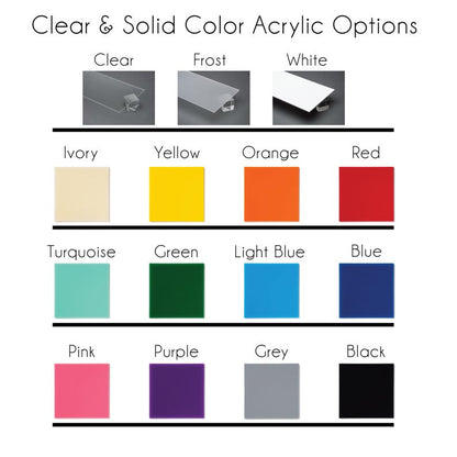 Your Business Logo Replicated - Solid Acrylic