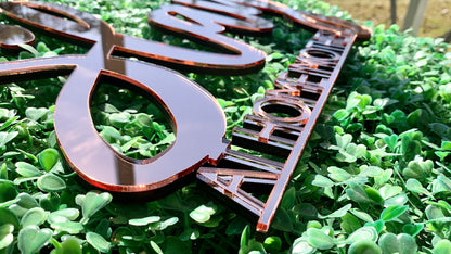 Your Business Logo Replicated - Mirrored Acrylic