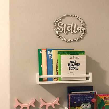 Nursery Name Wreath